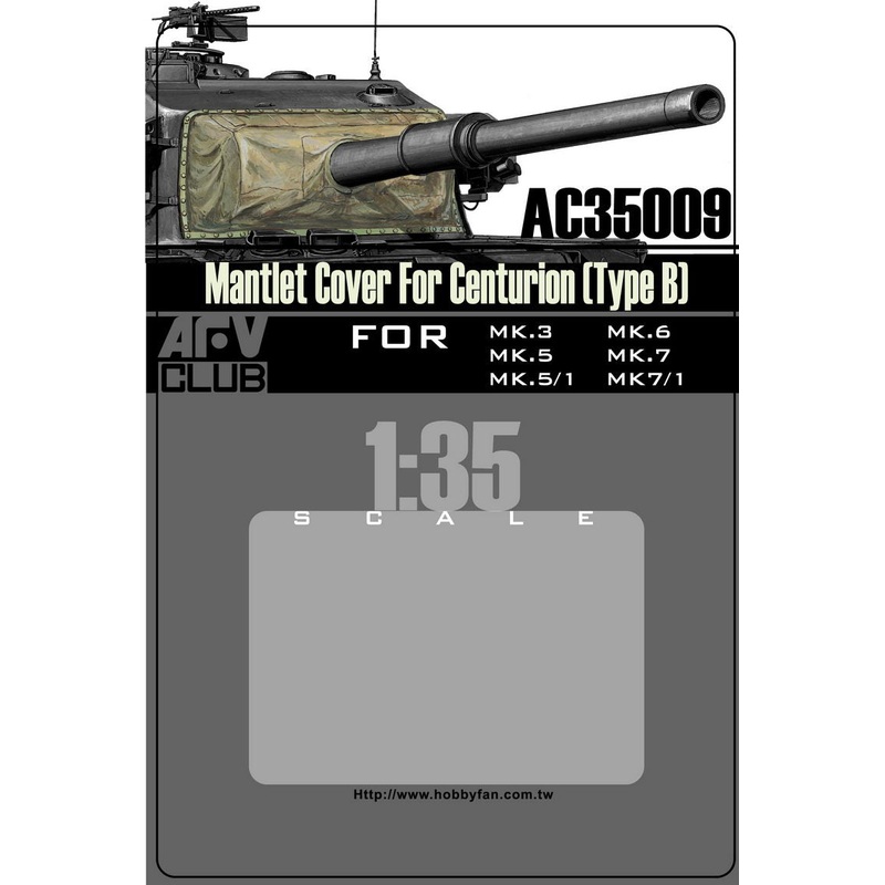 AFV Club AC35009 1/35 Mantlet Cover for Centurion (Type B)