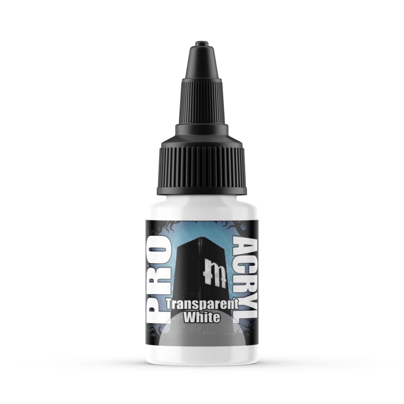 Monument Hobbies Pro Acryl Standard Transparent White 22ml