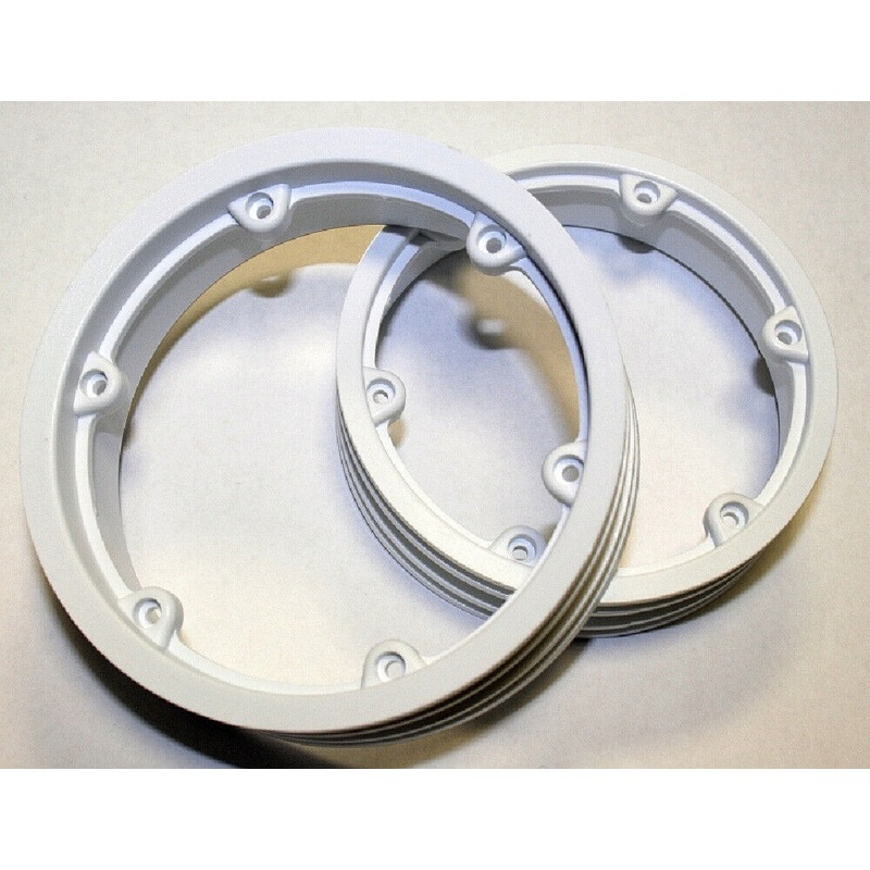 Thunder Tiger Spares TT Wheel Rim Set - SB-5 Pro - White PD08-0007 (Box 53)