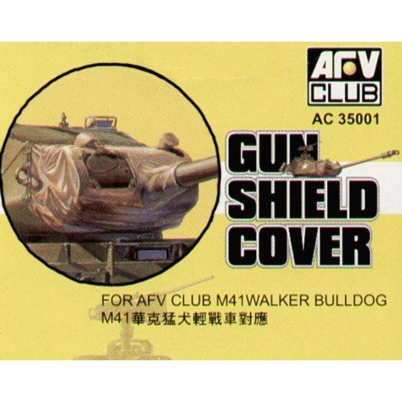 AFV Club AC35001 1/35 M41 Walker Bulldog Gun Shield Cover