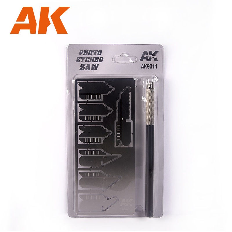 AK Interactive 9311 Photo Etched Saw Set