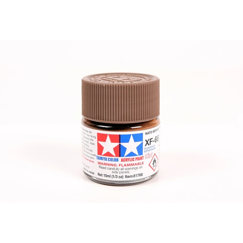 Tamiya 81768 XF68 NATO Brown - 10ml
