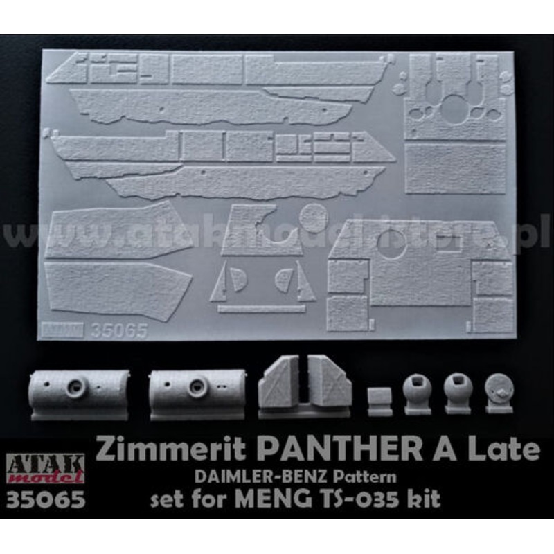 ATAK 35065 1/35 Zimmerit fr Panther A Late Daimler-Benz Pattern - Meng