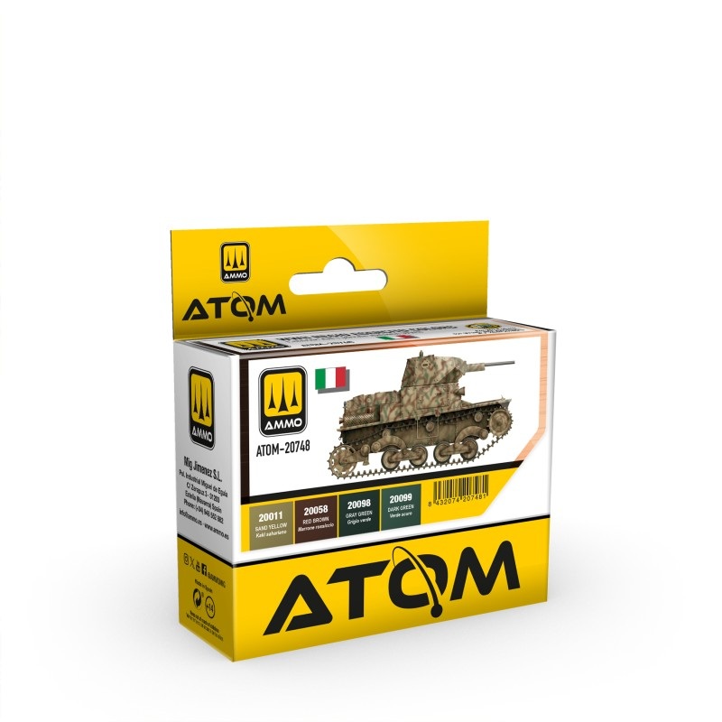 ATOM20748 ATOM WWII Regio Esercito Colours Set