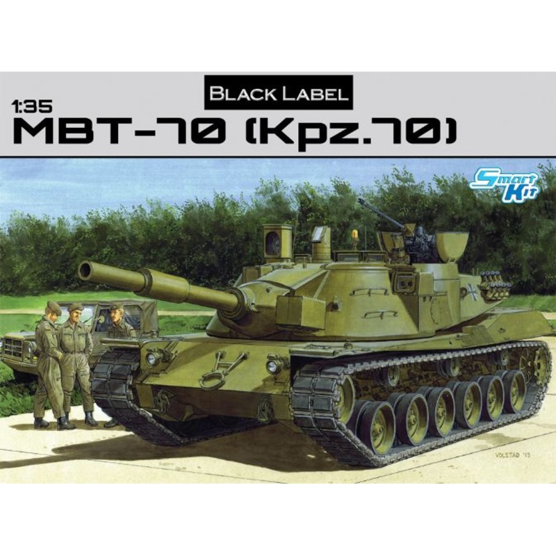 Dragon 3550 1/35 MBT 70 (KPz 70)