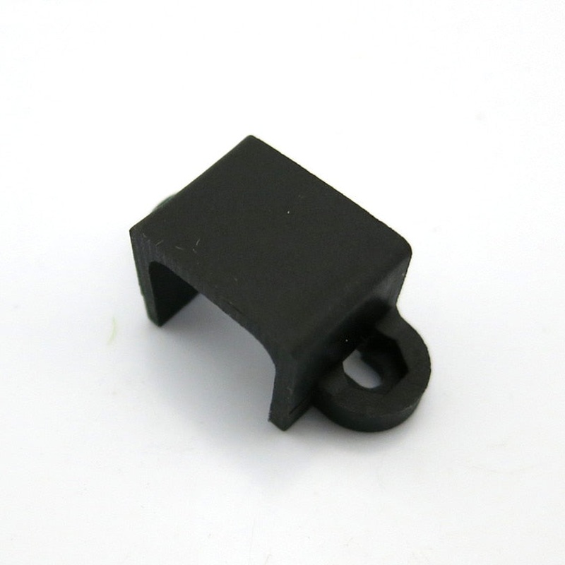 Feichao 10Pcs N20 Plastic Black Motor Fixed Seat with Screw DIY Motor Mounting Bracket Holder