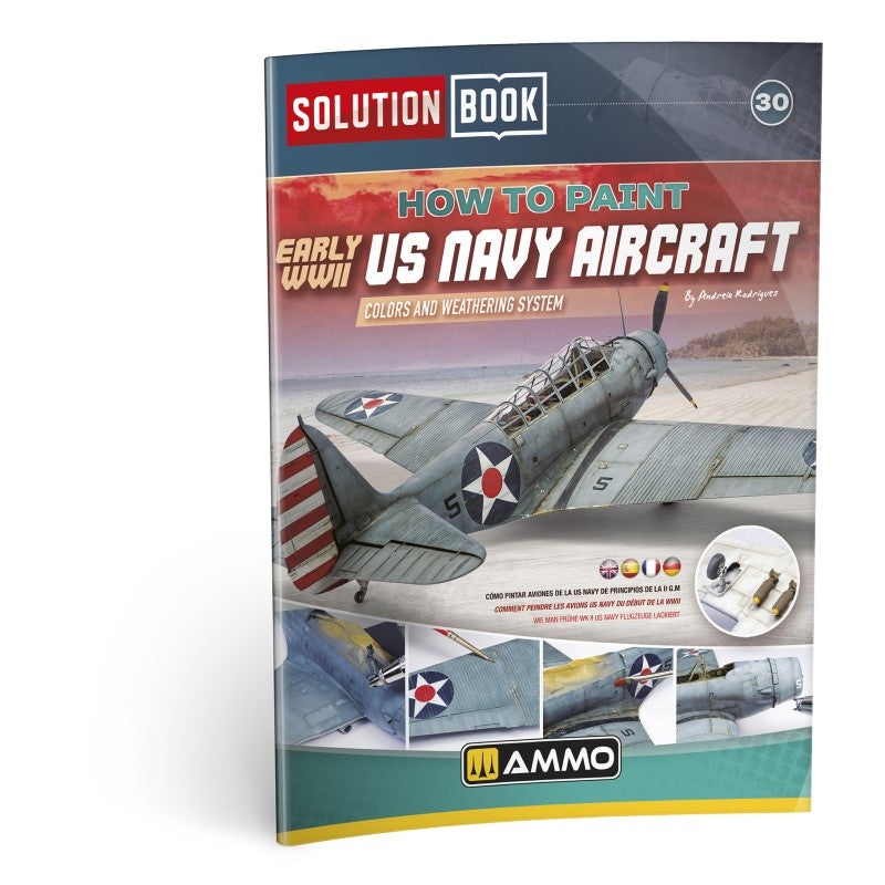 MIG6534 SOLUTION BOOK 30 How to paint Early WWII US Navy Aircraft