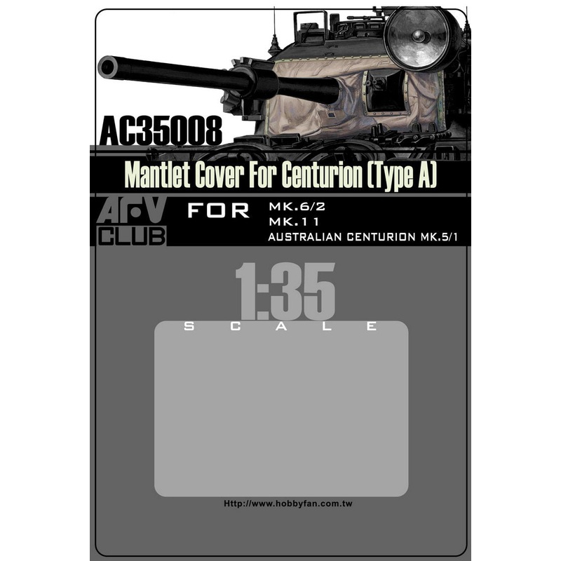 AFV Club AC35008 1/35 Mantlet Cover for Centurion (Type A)