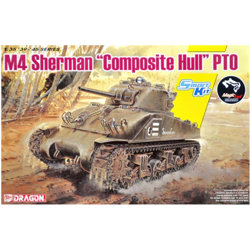Dragon 6740 1/35 M4 Sherman "Composite Hull" PTO