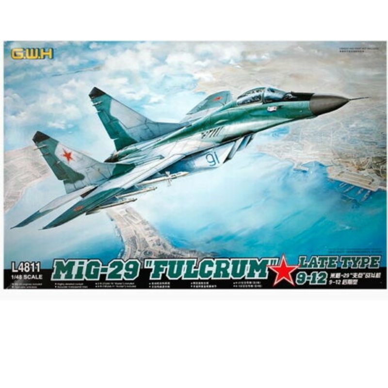 Great Wall Hobby L4811 1/48 MIG-29 9-12 "Fulcrum" Late Type