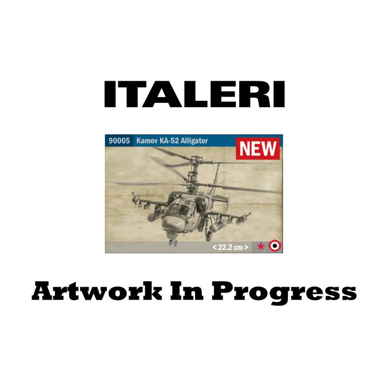 ITALERI 1/72 Kamov KA-52 Alligator Attack Helicopter 90005