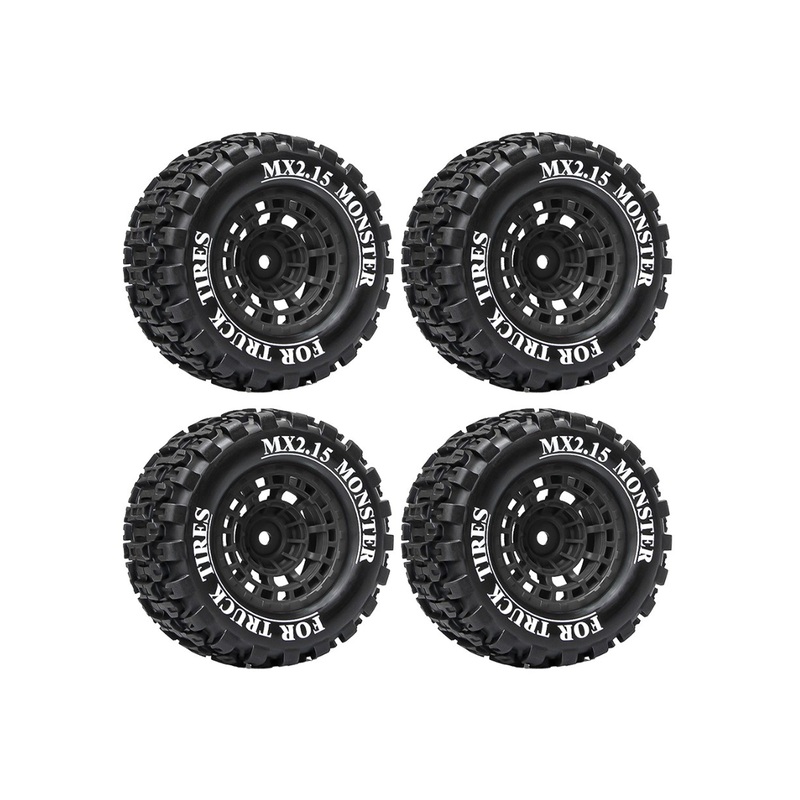 RC Overhaul 1/16 MT Wheel & Tyre Mini Maxx/XRT Mini LMT Pk4