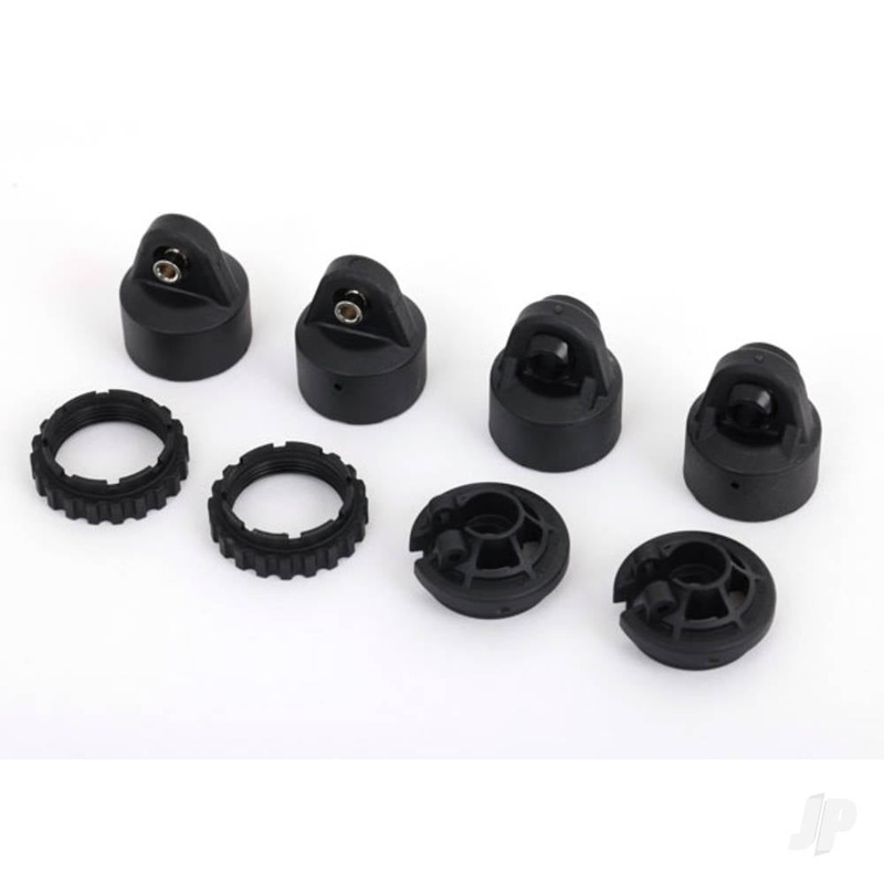 Shock caps GT-Maxx shocks (2) / spring perch / adjusters (2) (for 2 shocks) (for Sledge)