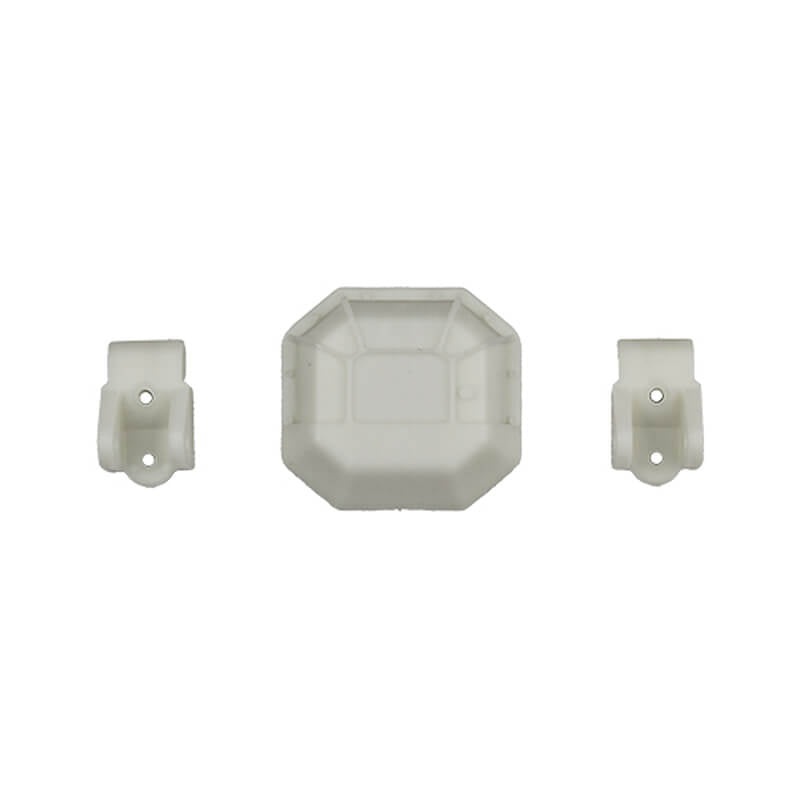 TEAM ASSOCIATED ENDURO DIFF COVER/LOWER 4-LINK MOUNTS NAT.