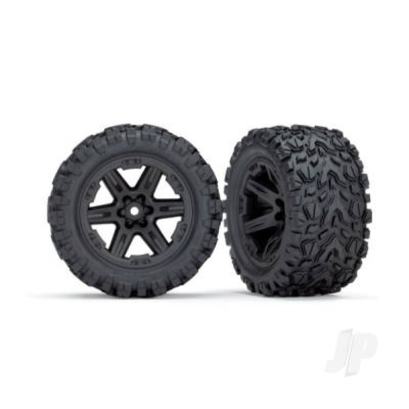 Traxxas 6773 RXT Wheels And Tyres Assembled+Glued