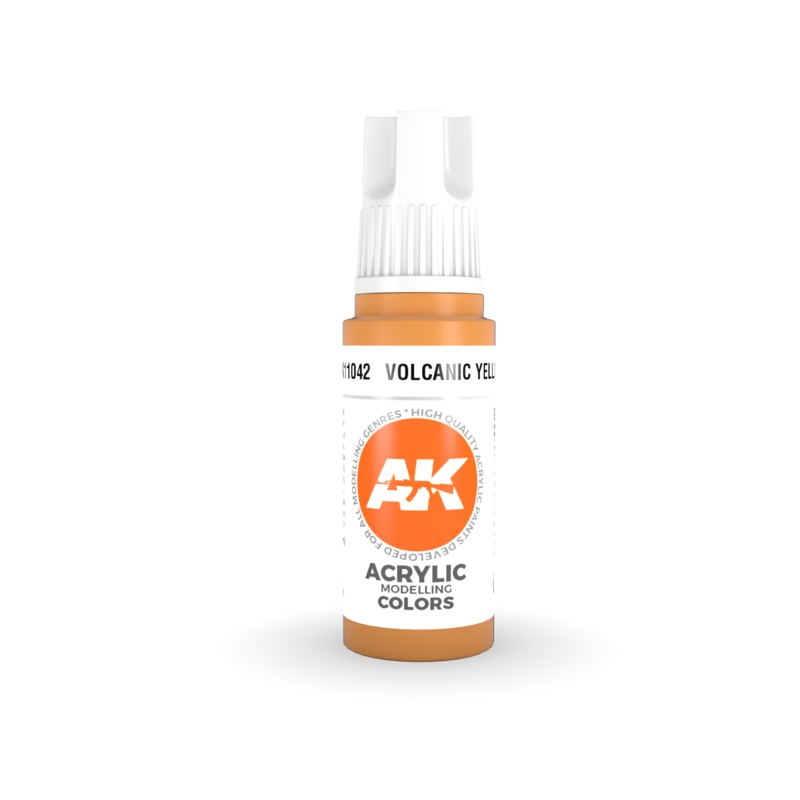 AK Interactive 3G Acrylic Volcanic Yellow 17ml