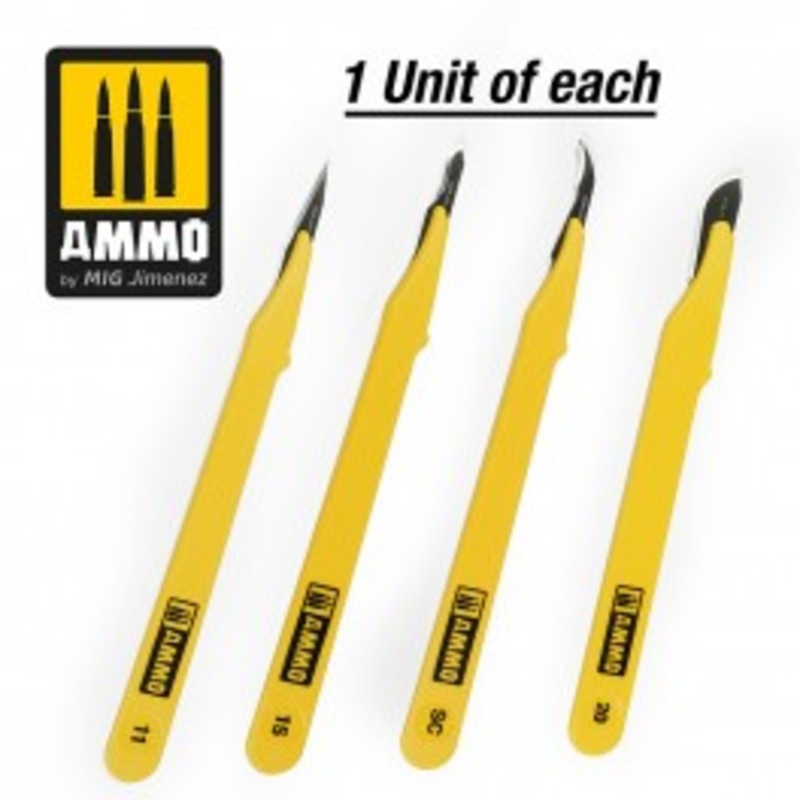 AMMO by Mig 8696 Standard Blade Set 4 pcs.