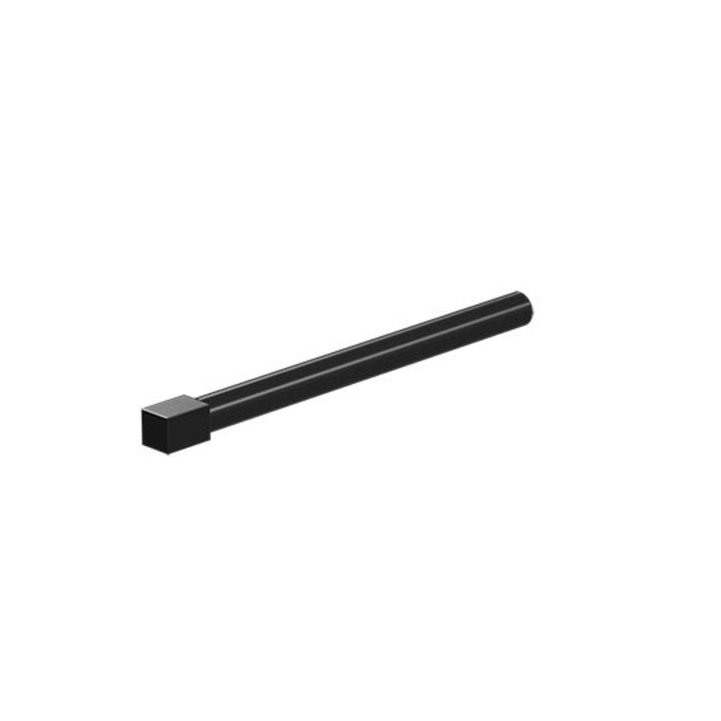 Axle 55 with square, black