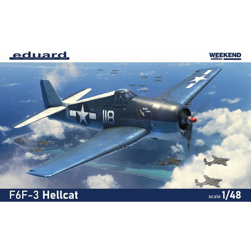 Eduard 84194 F6F-3 Hellcat - The Weekend Edition 1/48
