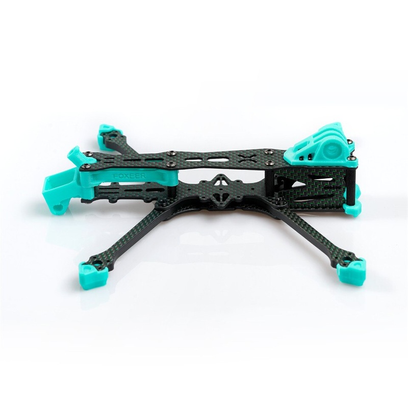 Foxeer Aura 5inch Long Range Drone Frame Kit 210mm Wheelbase T700 Carbon Fiber Digital Simulation for Freestyle 19*19mm FPV Cam