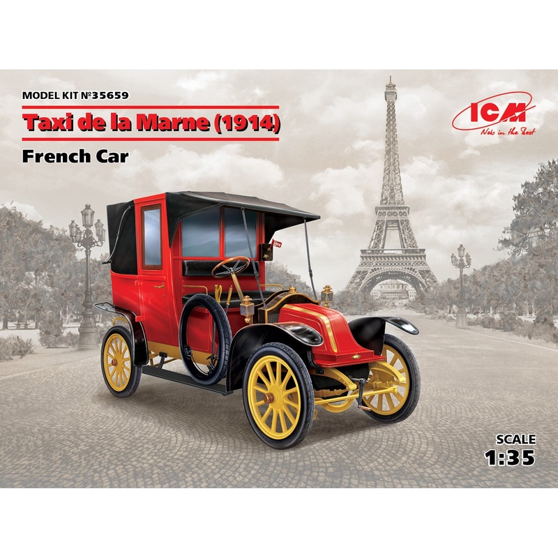 ICM 35659 1/35 Taxi de la Marne 1914