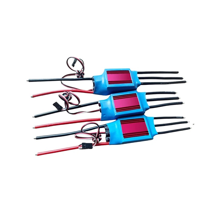 QWinOut Brushless ESC BLHeli-S 80A/120A/200A with BEC 2-7S Support Multicopter for RC Helicopter Airplane 80A