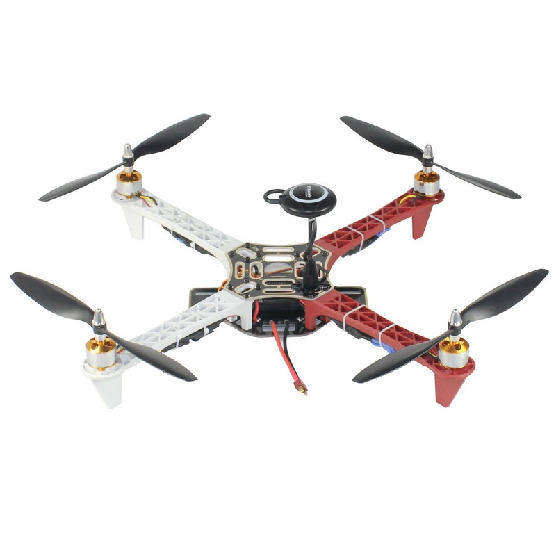 QWinOut F450 DIY Drone Kit Quadcopter 1000KV A2212 13T Motor 30A ESC APM2.8/minipix/PIXHAWK Flight Control 2200Mah Lipo Battery Radiolink T8FB TX Basic APM2.8
