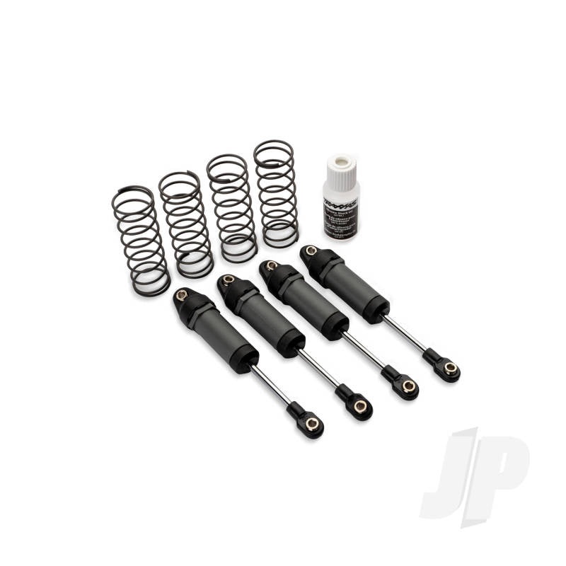 Traxxas Ultra Shocks (Grey) (long) (4) No Pre-Load Spacers