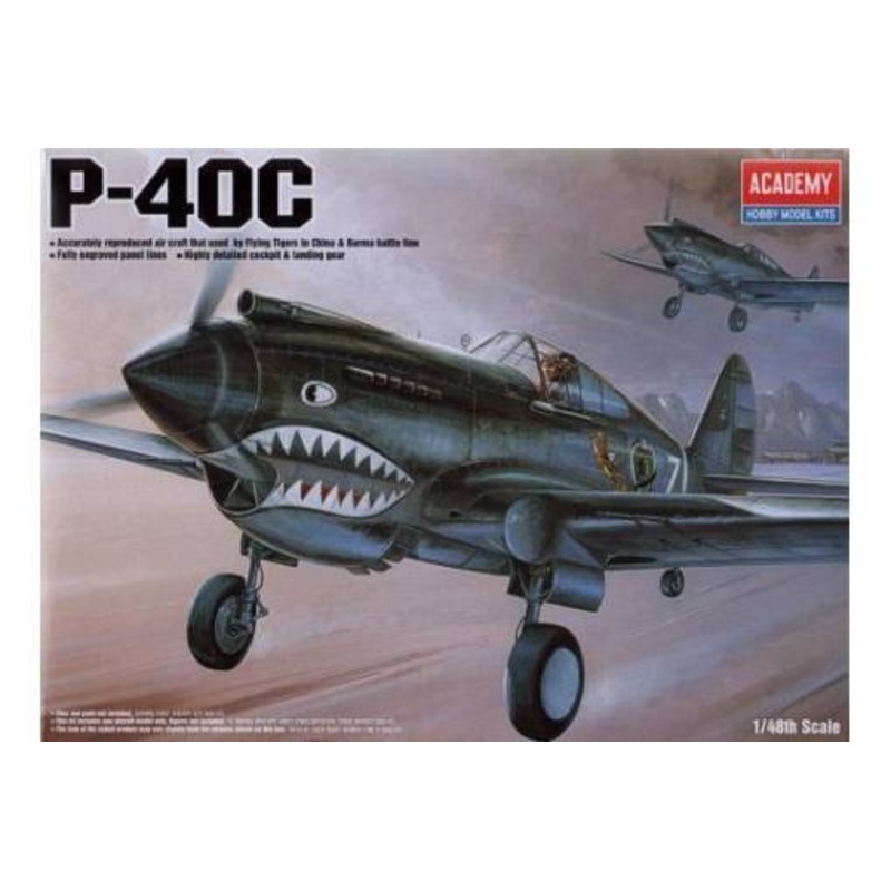 Academy 12280 1/48 P-40C Tomahawk