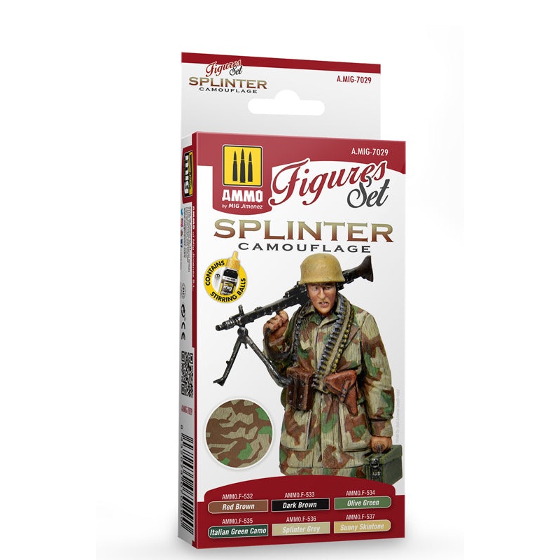 AMMO by Mig 7029 Splinter Camouflage Set