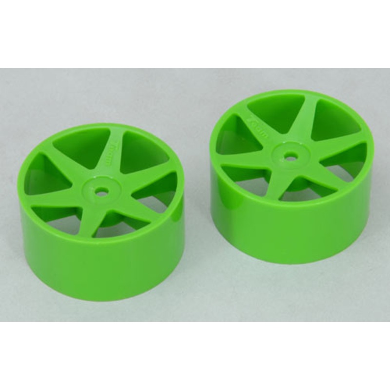 Cen Car Spares Fr Wheel-6 Spoke/Grn/1:10 (Pk2)Foam G84230G (Box 99)