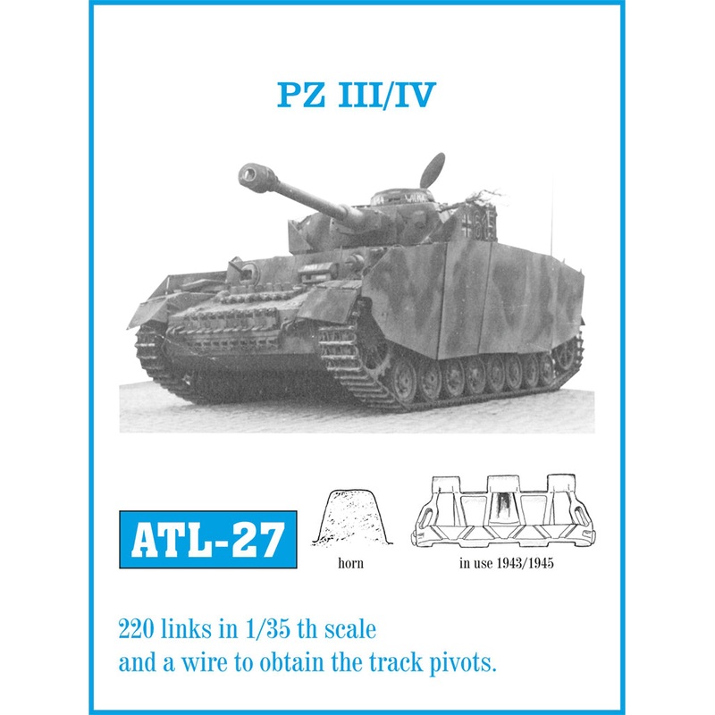 Friulmodel ATL-027 1/35 Panzer III / IV 1943-45