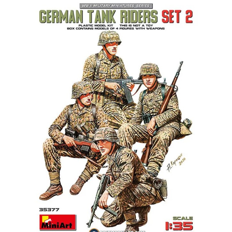 MiniArt 35377 1/35 German Tank Riders Set 2