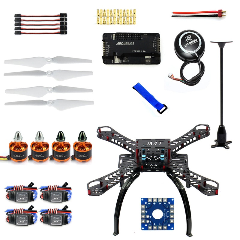 QWinOut DIY RC Drone Quadrocopter X4M380L Frame Kit APM 2.8 Flight Control GPS