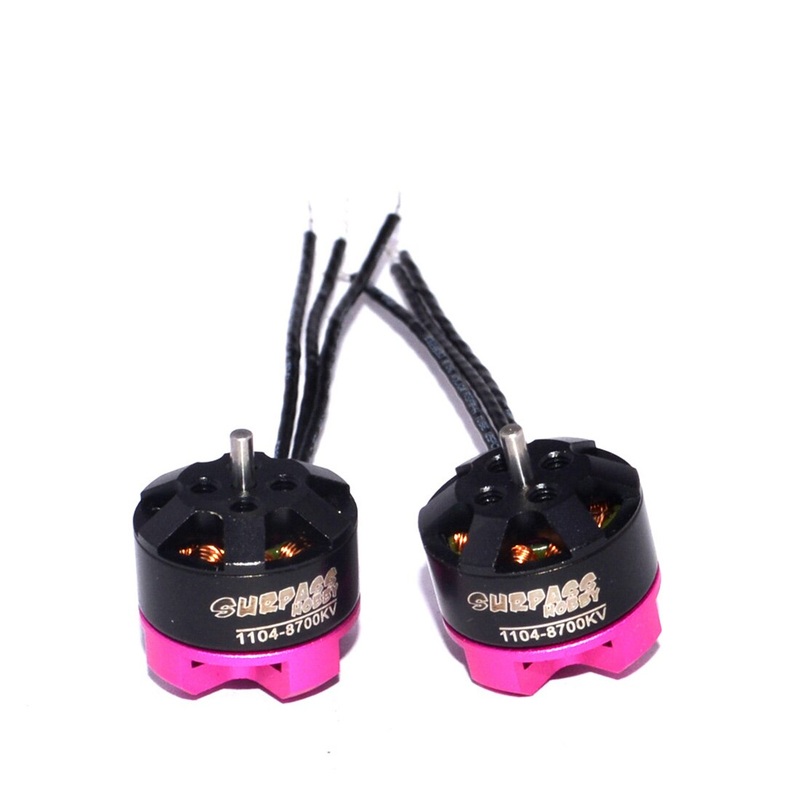 SURPASS HOBBY 1104 8700kv 7000KV 2S Brushless Motor 12 Pole for RC 80 90 100 110 120 130 indoor FPV Racing Drone Quadcopter 1PCS 7000KV
