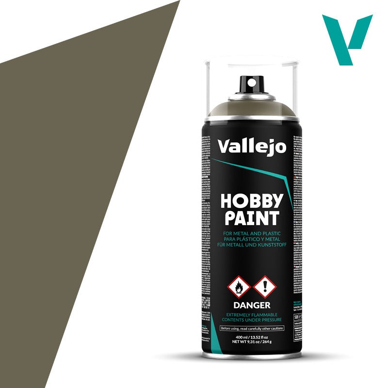 Vallejo Aerosol Infantry Color Primer in Spray 07 (400 ml)