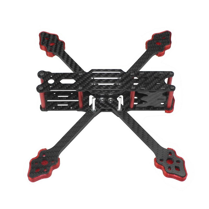 DIY Three210 V2 210mm Frame Kit Wheelbase Quadcopter FPV Racing Carbon Fiber Frame for 5inch Propellers Quadcpter FPV Drone