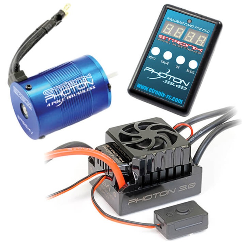 ETRONIX PHOTON 3.0 60A ESC / 9.0R 4350KV MOTOR COMBO