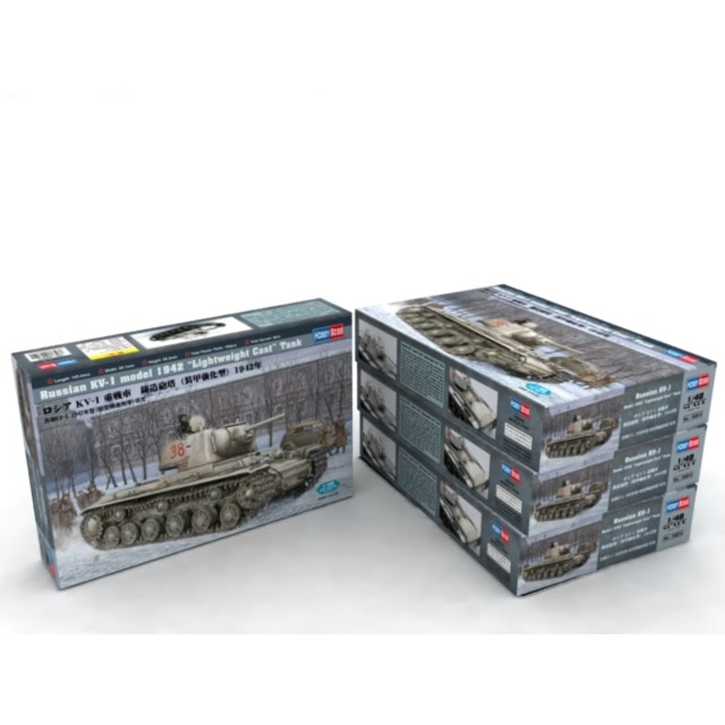 Hobby Boss 84814 1/48 Russian KV-1 1942 Light Weight Cast Turret