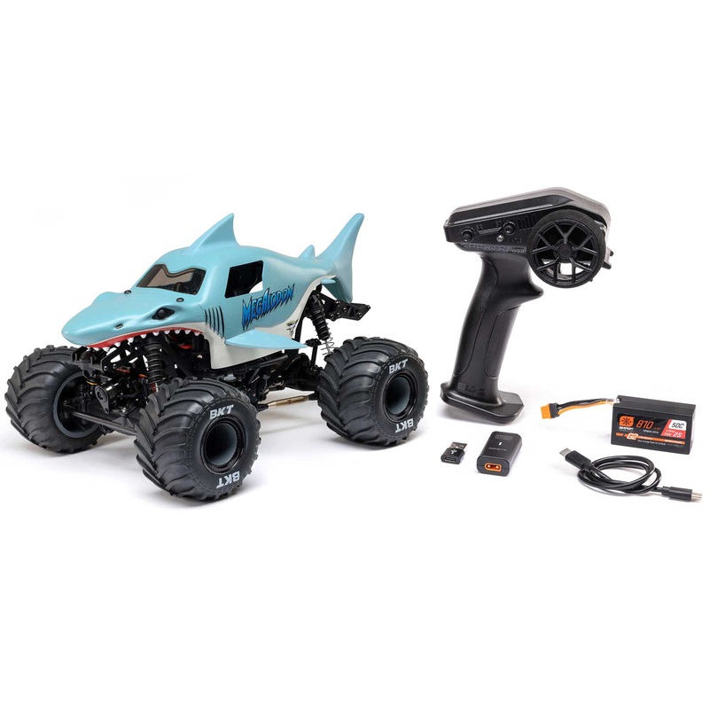 Losi 1/18 Mini LMT Megalodon 2S 4X4 Monster Truck RTR