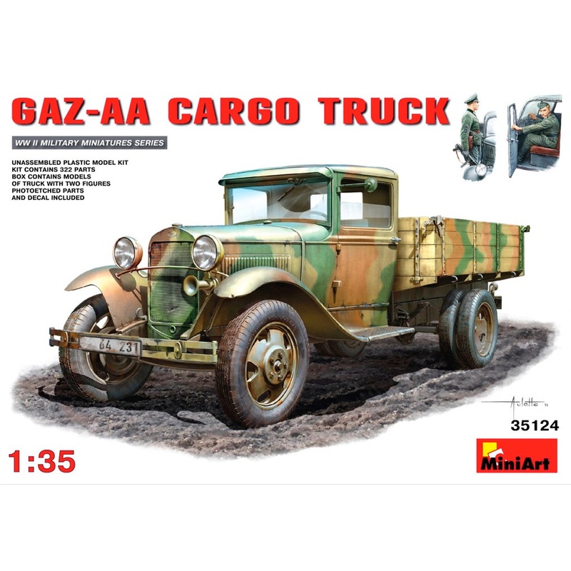 MiniArt 35124 1/35 GAZ-AA Cargo Truck