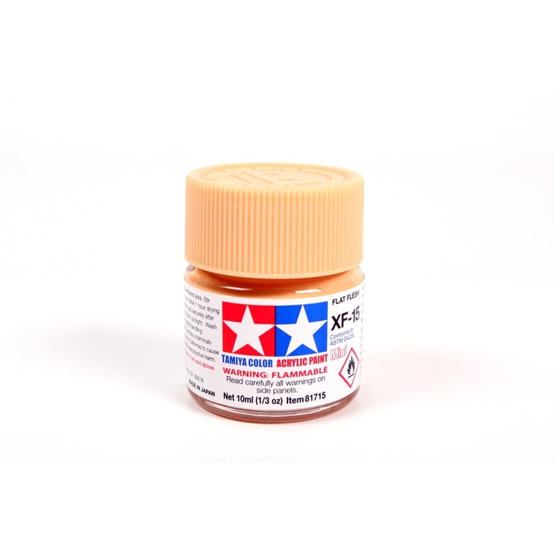Tamiya 81715 XF15 Flat Flesh - 10ml