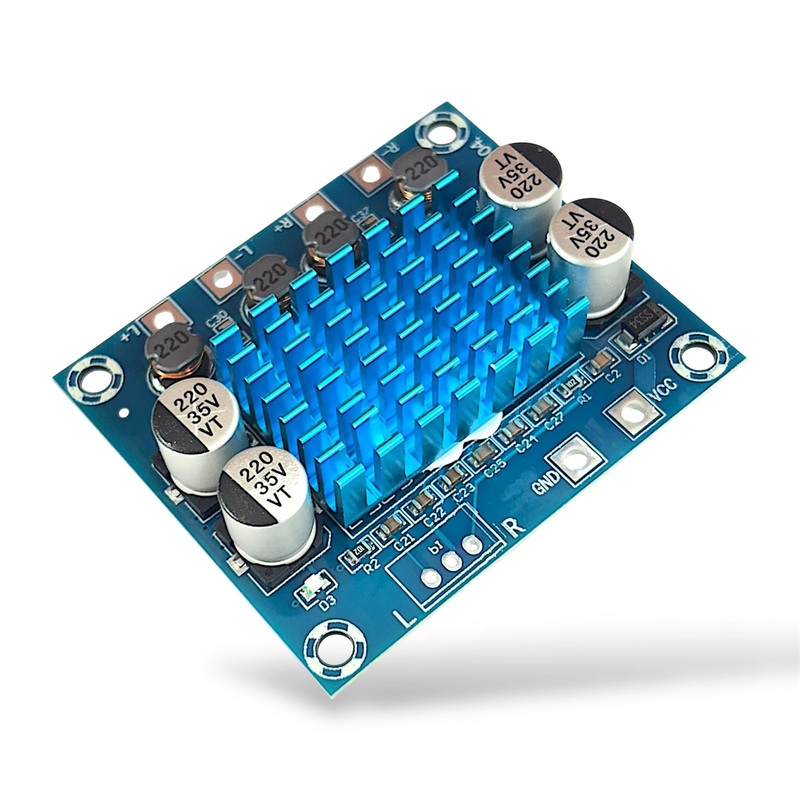 XH-A232 TPA3110 CA3110S 30W+30W Stereo Audio Amplifier Board 2.0 Channel Digital Power Amplifier Module for DIY Speakers & Home Audio Projects (12V24V)
