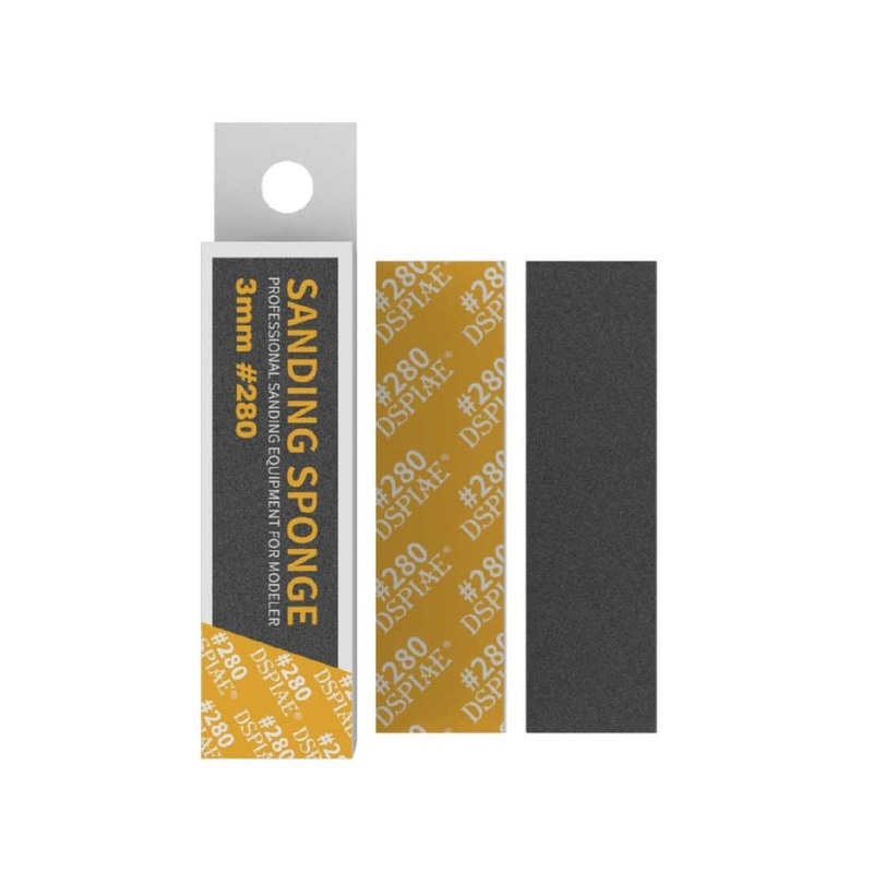 DSPIAE SS3-280 3mm #280 Sanding Sponge 5Pcs