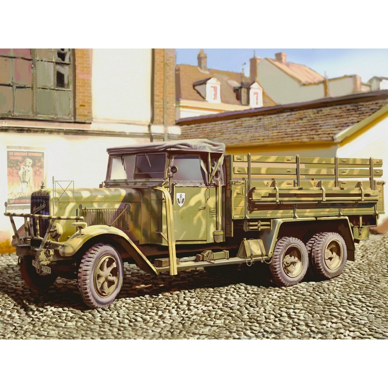 Henschel 33 D1 WWII German Army Truck