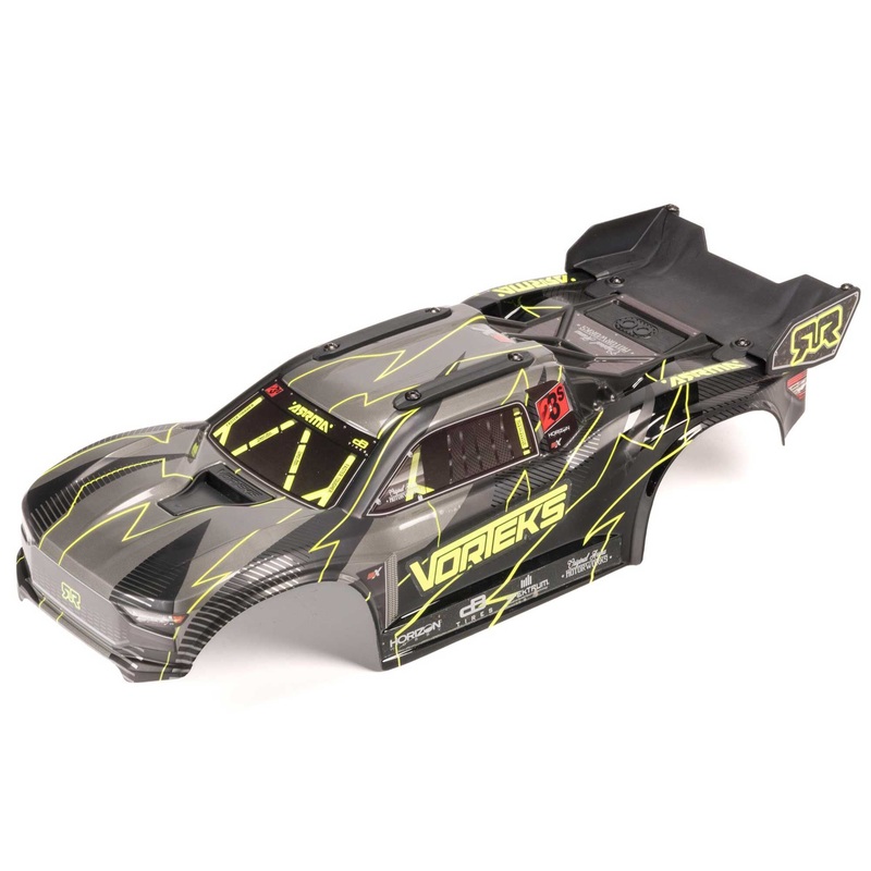 ARRMA 1/10 Painted Decaled Trimmed Body Set with Hidden Body Mount Z-ARA-2578
