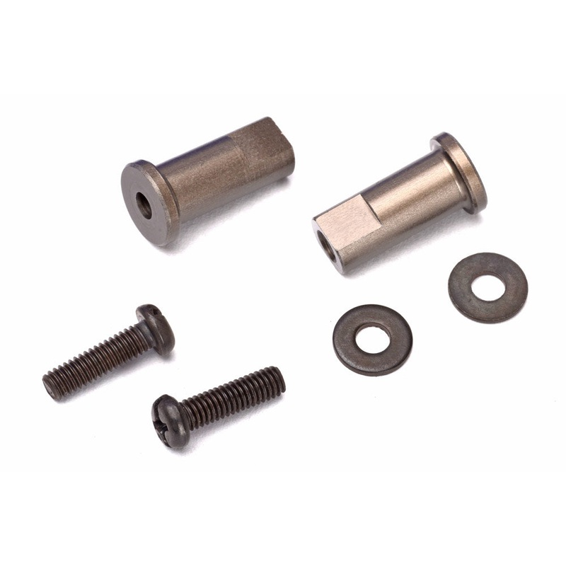 Cen Car Spares Alu Front Wheel Shaft (Pk2) - SP1 SPS02 (Box 99)