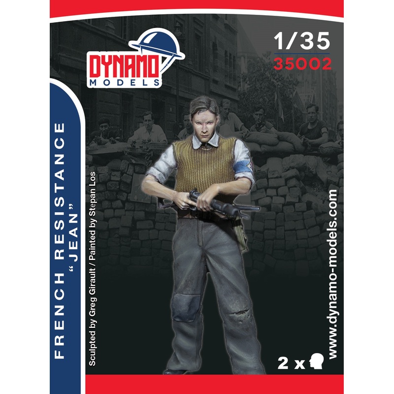 Dynamo DYM35002 1/35 French Resistance Fighter Jean