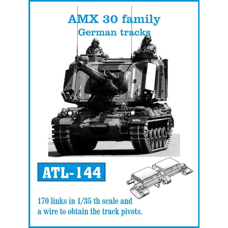 Friulmodel ATL-144 AMX 30 family German tracks