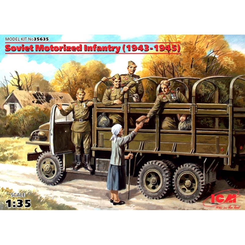 ICM 35635 1/35 Soviet Motorized Infantry (1943-1945)